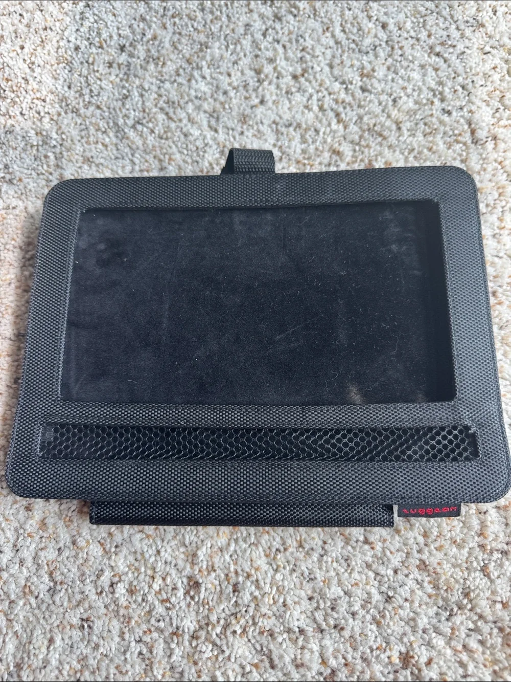 Black Tablet headrest mount Case